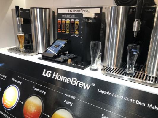 LG HomeBrew é agora oficial: a maquina de cerveja em cápsulas LG HomeBrew é agora oficial: a maquina de cerveja em cápsulas
