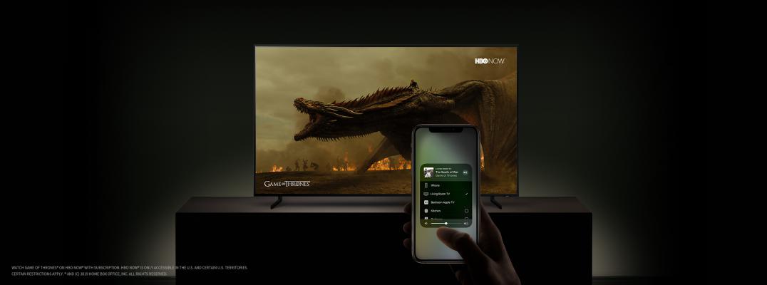Televisões Samsung com suporte para iTunes e AirPlay 2 a partir da primavera Televisões Samsung com suporte para iTunes e AirPlay 2 a partir da primavera
