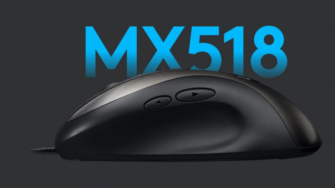 Logitech revive o lendário mouse para jogos MX518 Logitech revive o lendário mouse para jogos MX518