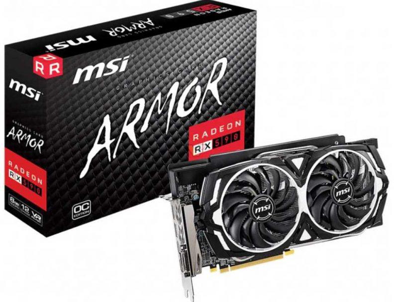 MSI revela a placa gráfica Armor RX 590 MSI revela a placa gráfica Armor RX 590