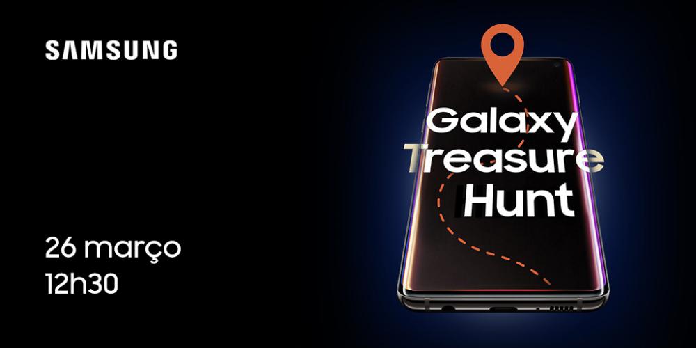 Queres ganhar um Galaxy S10? O Galaxy Treasure Hunt é a tua oportunidade Queres ganhar um Galaxy S10? O Galaxy Treasure Hunt é a tua oportunidade