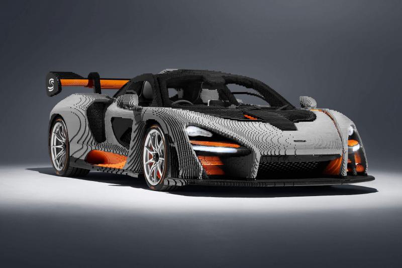 Lego constrói uma réplica em tamanho real do McLaren Senna Lego constrói uma réplica em tamanho real do McLaren Senna