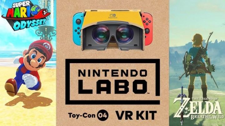 Realidade virtual Nintendo Switch
