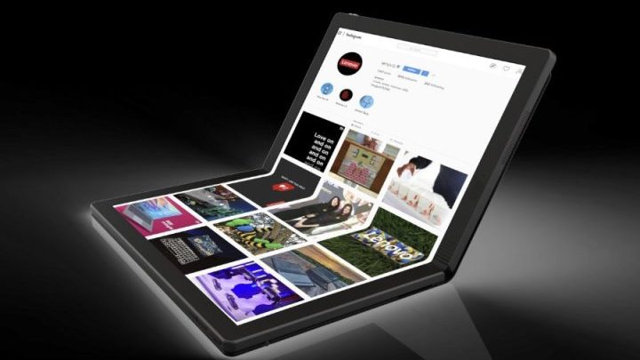 lenovo ecrã dobrável