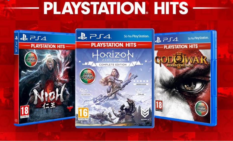 Horizon Zero Dawn, God of War III e Nioh vão fazer parte dos PlayStation Hits Horizon Zero Dawn, God of War III e Nioh vão fazer parte dos PlayStation Hits