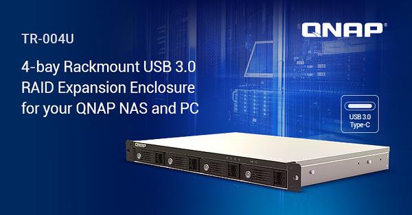 QNAP Lança o TR-004U, um Chassis de Expansão RAID de profundidade curta QNAP Lança o TR-004U, um Chassis de Expansão RAID de profundidade curta