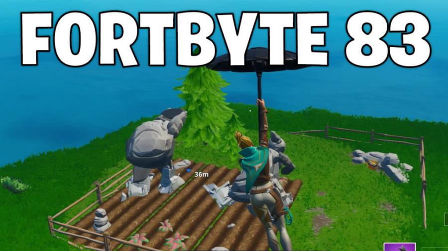 Onde está o Fortbyte 83 no Fortnite? Onde está o Fortbyte 83 no Fortnite?