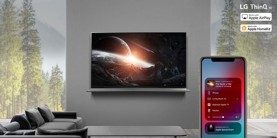 LG disponibiliza o Apple AirPlay 2 e HomeKit nas TVs ThinQ AI LG disponibiliza o Apple AirPlay 2 e HomeKit nas TVs ThinQ AI