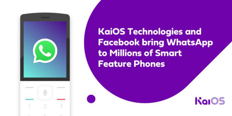WhatsApp já está disponível para telefones com KaiOS WhatsApp já está disponível para telefones com KaiOS