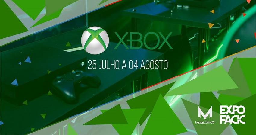 Xbox confirma presença nos 11 dias da EXPOFACIC Xbox confirma presença nos 11 dias da EXPOFACIC