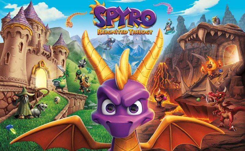 Spyro Reignited Trilogy atinge marco a nível de vendas Spyro Reignited Trilogy atinge marco a nível de vendas