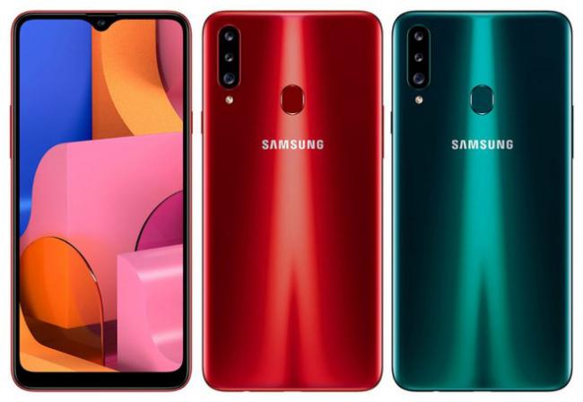 Samsung lança o novo Galaxy A20s Samsung lança o novo Galaxy A20s