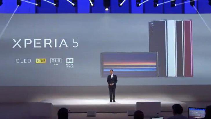 Sony anuncia o novo Xperia 5 com ecrã 21:9 Sony anuncia o novo Xperia 5 com ecrã 21:9