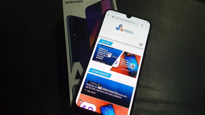 Galaxy A50 actualização andorid 10