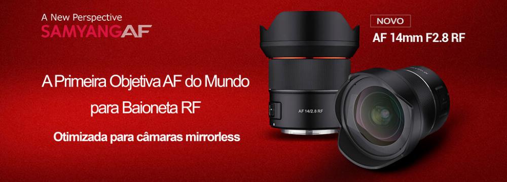Samyang apresenta a primeira objectiva AF de 14mm F2.8 RF Samyang apresenta a primeira objectiva AF de 14mm F2.8 RF