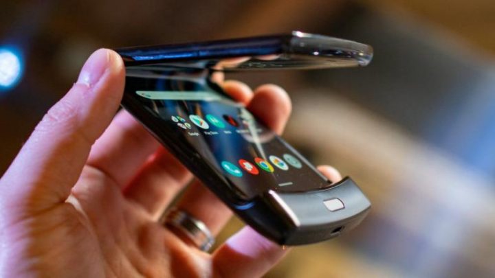 Motorola RAZR ecrã