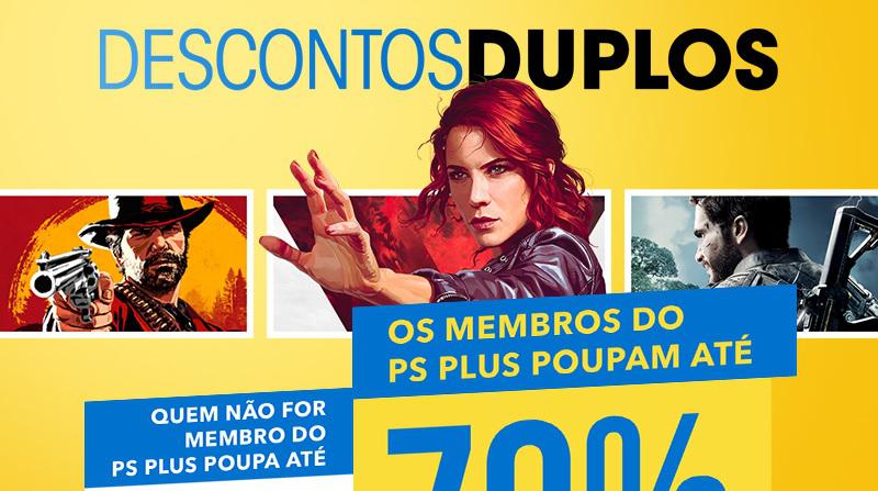 Descontos a dobrar iniciam hoje na PlayStation Store Descontos a dobrar iniciam hoje na PlayStation Store