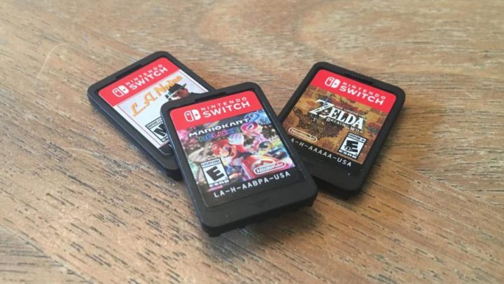 Cartões Nintendo Switch