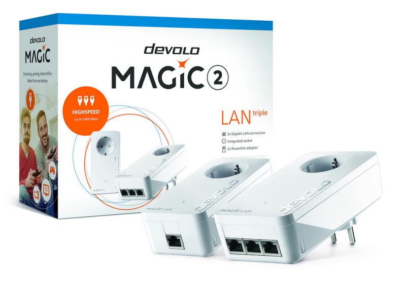 devolo anuncia o novo Magic 2 LAN triple devolo anuncia o novo Magic 2 LAN triple
