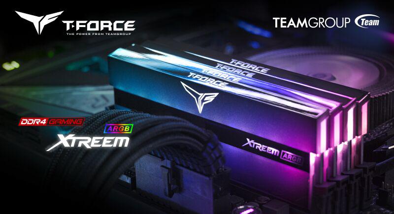 TeamGroup lança novas memórias T-FORCE XTREEM ARGB TeamGroup lança novas memórias T-FORCE XTREEM ARGB