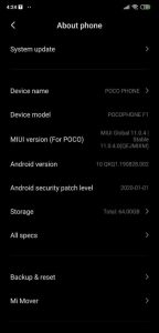 Android 10 chega ao Poco F1