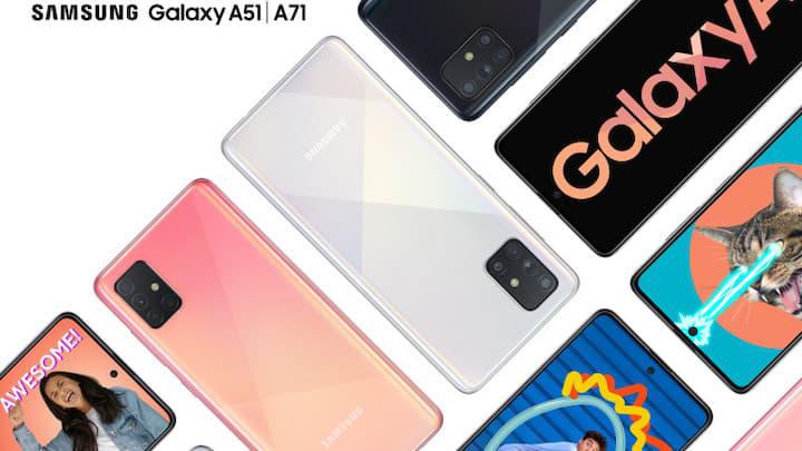 Galaxy A71 e A51