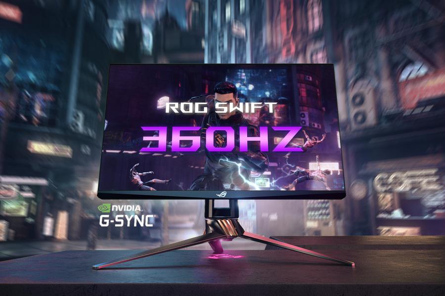 ASUS anuncia o ROG Swift 360Hz: o primeiro monitor gaming do mundo com 360Hz e tecnologia NVIDIA G-SYNC ASUS anuncia o ROG Swift 360Hz: o primeiro monitor gaming do mundo com 360Hz e tecnologia NVIDIA G-SYNC