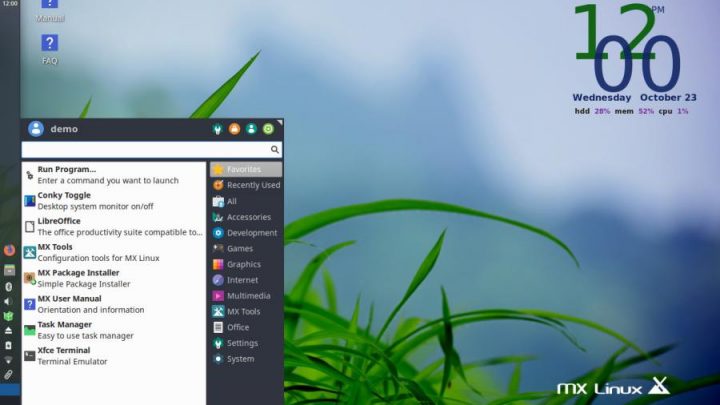 MX Linux 19.1
