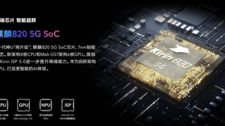 Kirin 820 5G