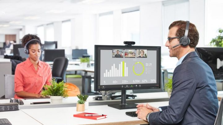 Logitech teletrabalho