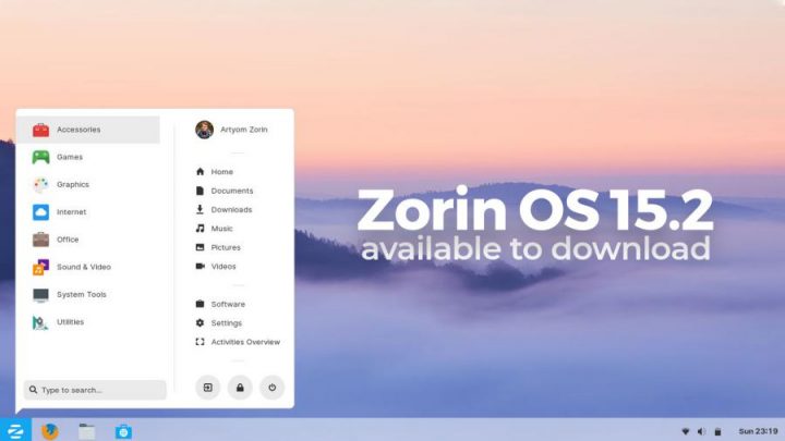 Zorin OS 15.2