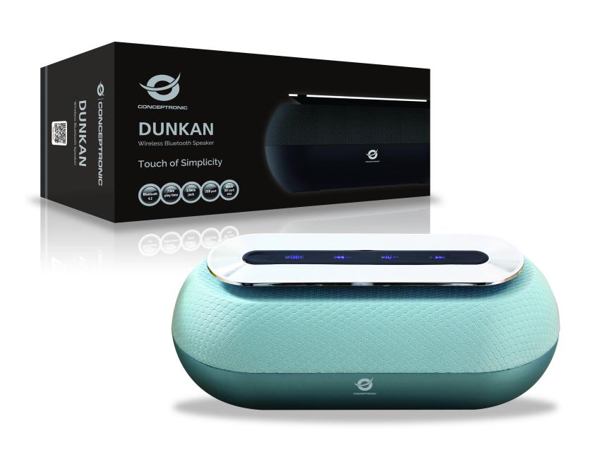 Conceptronic disponibiliza a Coluna wireless DUNKAN em Portugal Conceptronic disponibiliza a Coluna wireless DUNKAN em Portugal