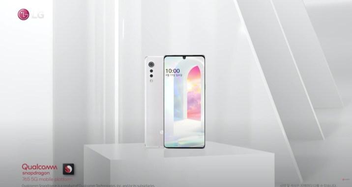 LG Velvet leak