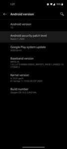 Oneplus 8 actualizações
