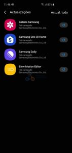 bug galaxy S10