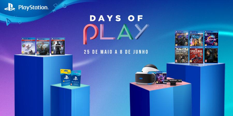 PlayStation anuncia o Days of Play com ofertas para todos os jogadores PlayStation anuncia o Days of Play com ofertas para todos os jogadores