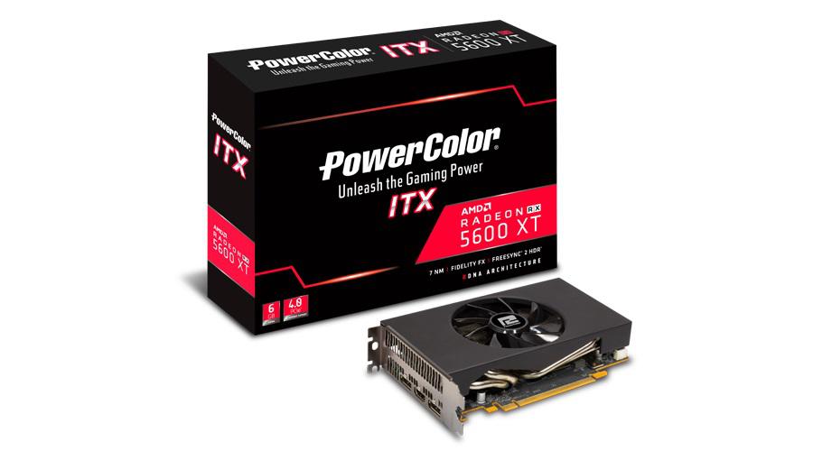 PowerColor lança uma Radeon RX 5600 XT compatível com o Mini-ITX PowerColor lança uma Radeon RX 5600 XT compatível com o Mini-ITX