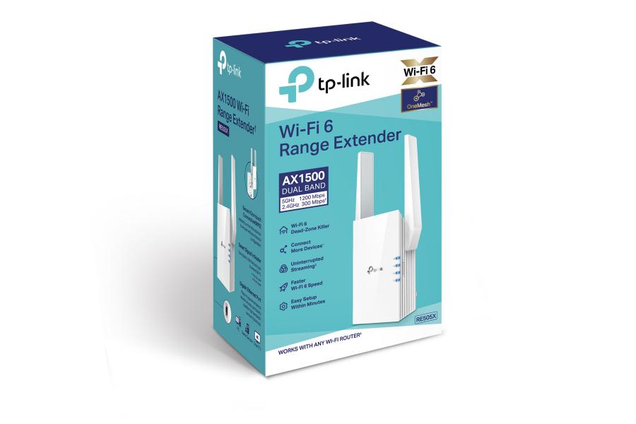 TP-Link lança um novo extensor de rede com tecnologia Wi-Fi 6 e Mesh TP-Link lança um novo extensor de rede com tecnologia Wi-Fi 6 e Mesh