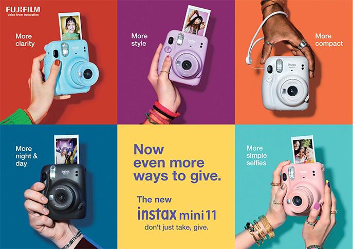 Fujifilm lança a nova Instax mini 11 Fujifilm lança a nova Instax mini 11