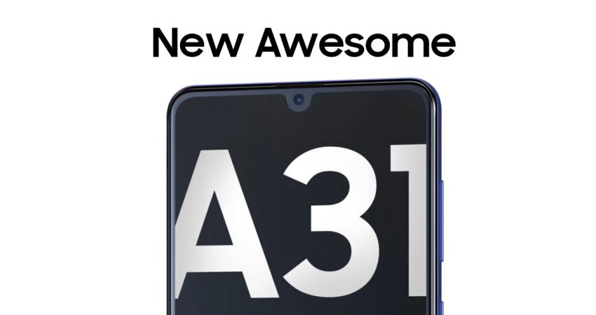 Samsung anuncia a chegada do Galaxy A31 a Portugal Samsung anuncia a chegada do Galaxy A31 a Portugal