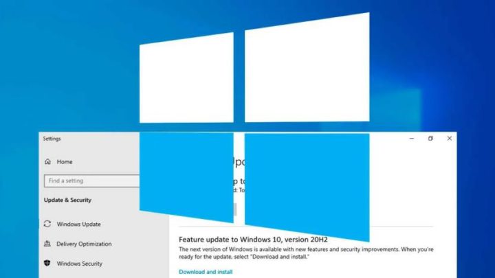 Windows 10 20H2 Windows 10 menu iniciar problemas actualizações