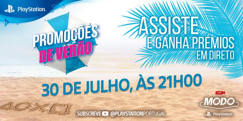 Assiste aqui em directo ao MODO PlayStation Live da PlayStation Portugal Assiste aqui em directo ao MODO PlayStation Live da PlayStation Portugal
