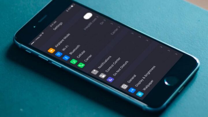 modo escuro iOS