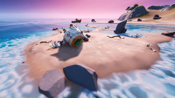 nave espacial Fortnite