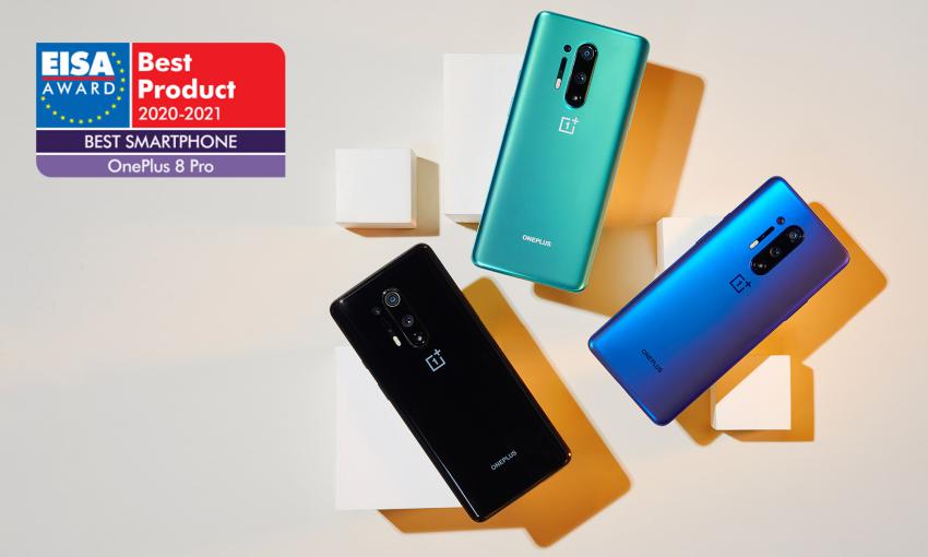 Prémios EISA 2020-2021: Oneplus 8 Pro recebe o troféu de melhor smartphone do Ano Prémios EISA 2020-2021: Oneplus 8 Pro recebe o troféu de melhor smartphone do Ano