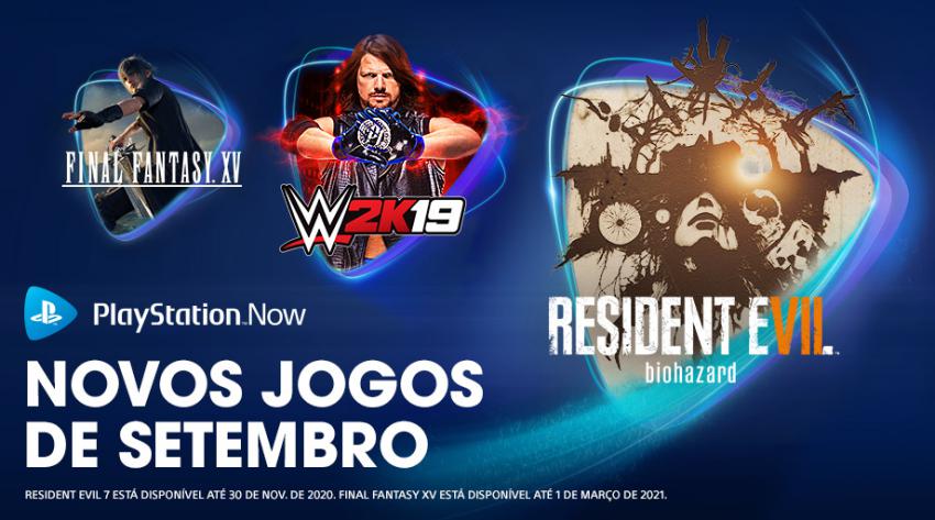 PlayStation Now: Resident Evil 7 entre os jogos de Setembro PlayStation Now: Resident Evil 7 entre os jogos de Setembro