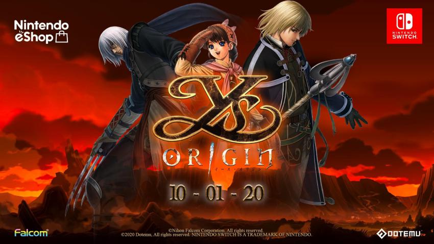 Ys Origin já tem data para chegar à Nintendo Switch Ys Origin já tem data para chegar à Nintendo Switch