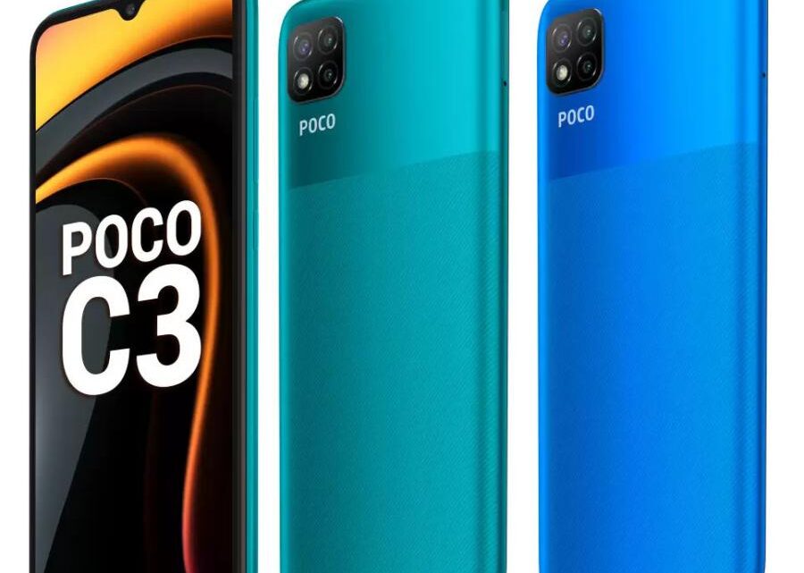 POCO C3 é agora oficial com preço realmente baixo POCO C3 é agora oficial com preço realmente baixo