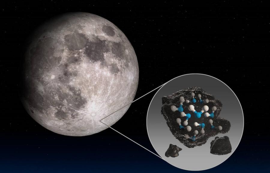 NASA anuncia a presença de água na Lua NASA anuncia a presença de água na Lua