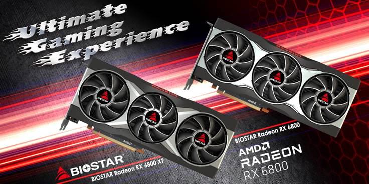 BioStar anuncia as suas placas gráficas da série Radeon RX 6800 BioStar anuncia as suas placas gráficas da série Radeon RX 6800